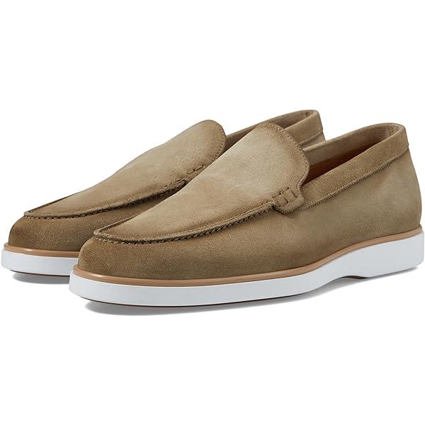 Men Magnanni Lourenco For Cream Suede