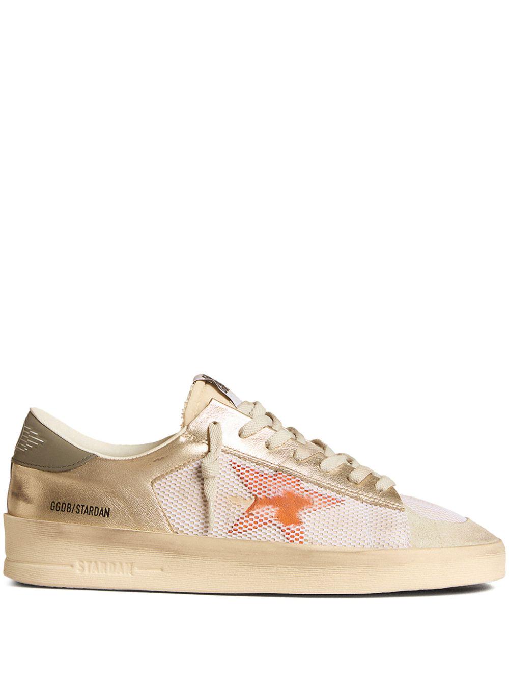 Golden Goose Stardan panelled sneakers - Bianco